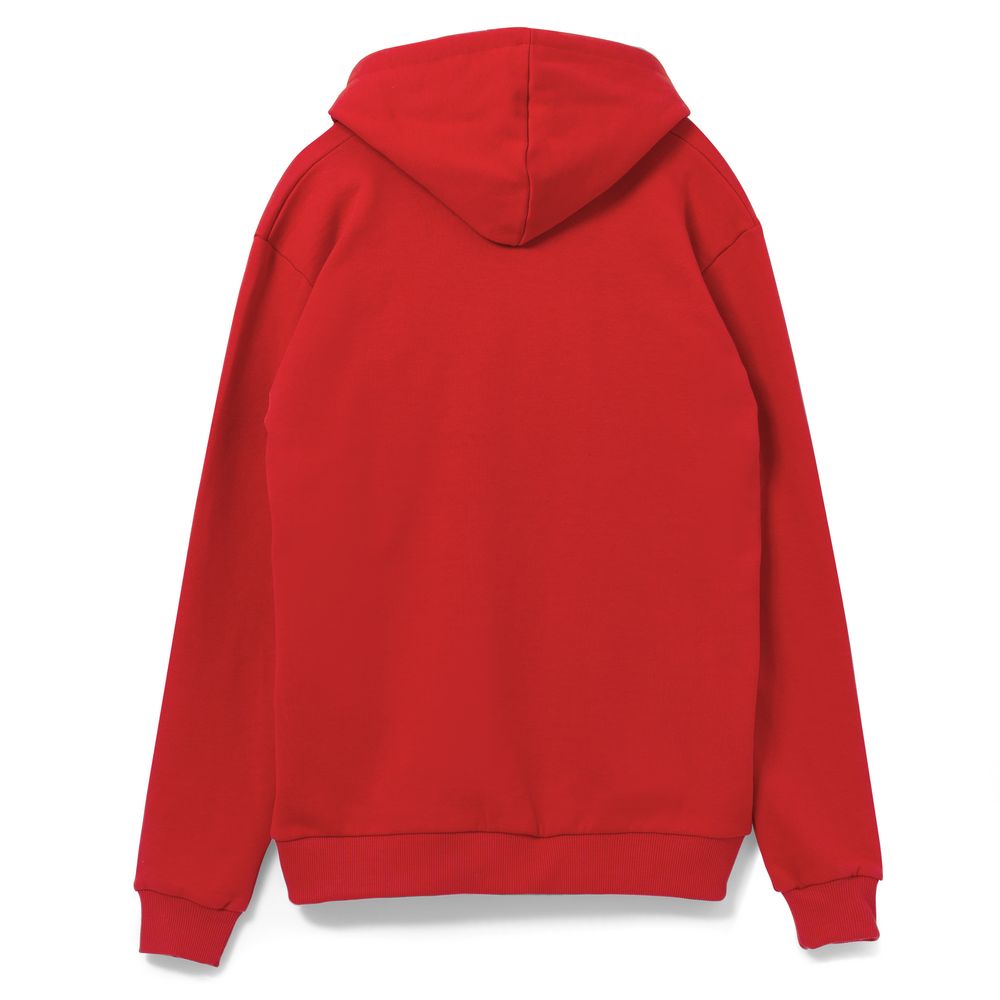 Толстовка на молнии с капюшоном Unit Siverga, красная — изображение 3