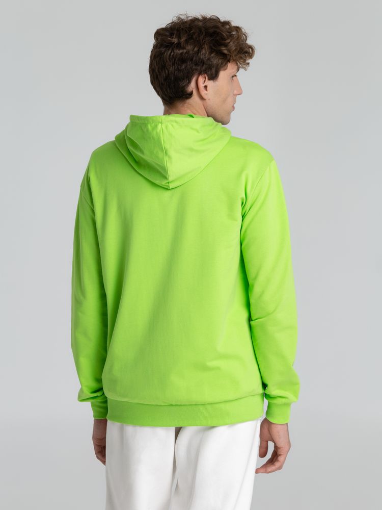 Толстовка на молнии с капюшоном Siverga 2.0, зеленое яблоко — изображение 11