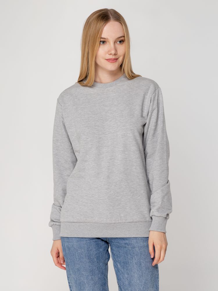 Толстовка Unit Toima, серый меланж — изображение 11