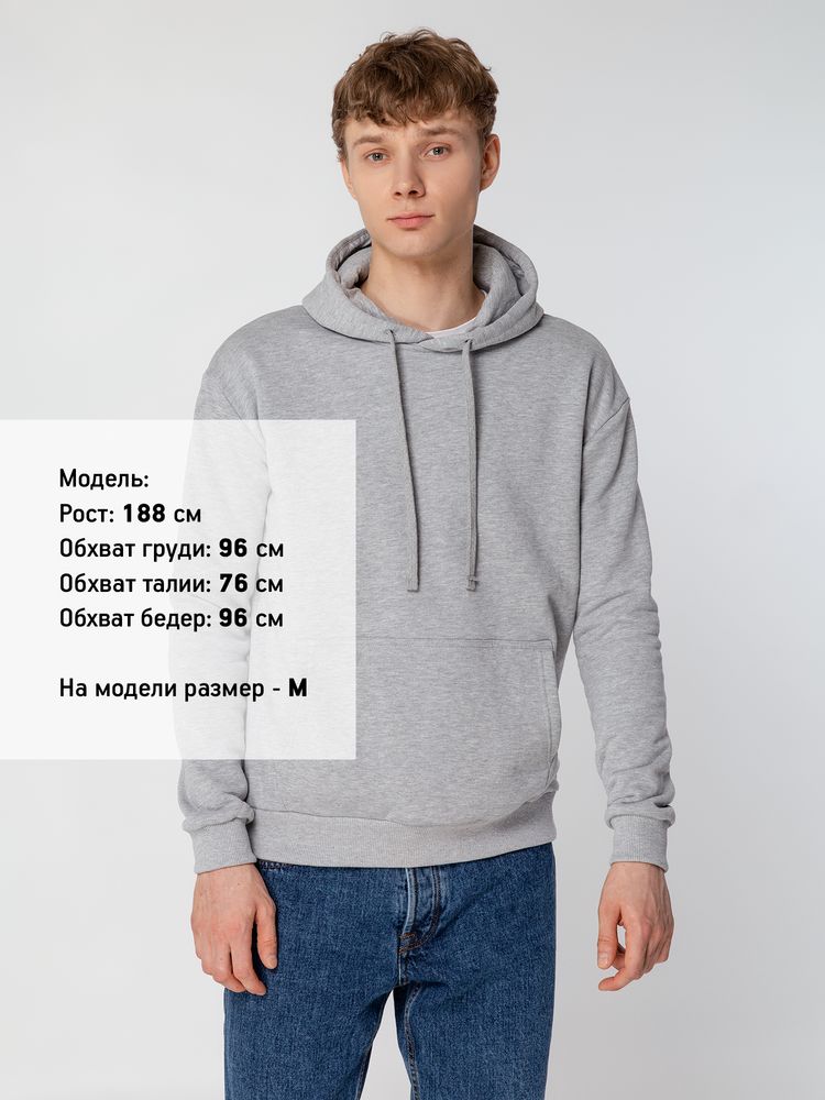 Худи Kirenga 2.0 Heavy, ver. 2, серый меланж — изображение 6