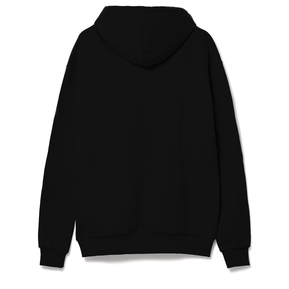 Толстовка с капюшоном Unit Kirenga Heavy, черная — изображение 3