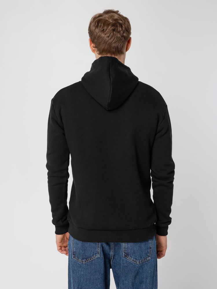 Толстовка с капюшоном Unit Kirenga Heavy, черная — изображение 9