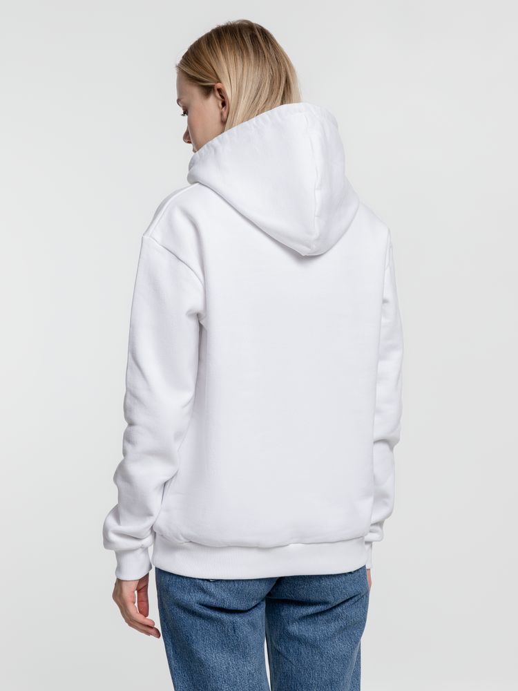 Толстовка с капюшоном Kirenga Heavy, белая (белоснежная) — изображение 10