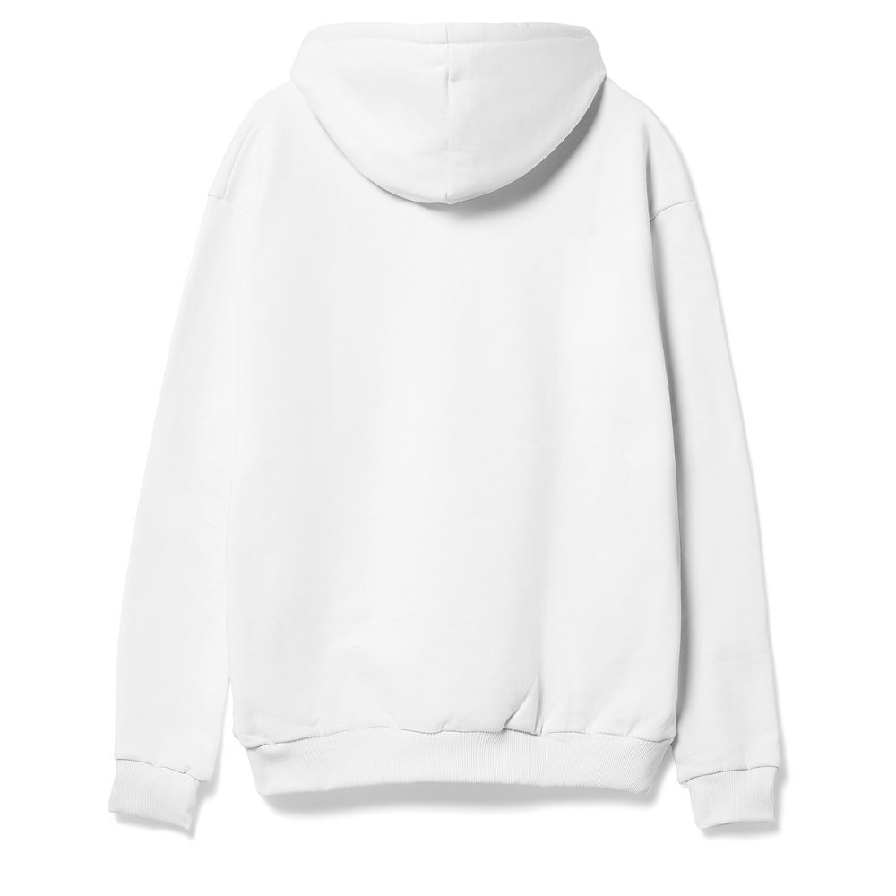 Толстовка с капюшоном Kirenga Heavy, белая (белоснежная) — изображение 3