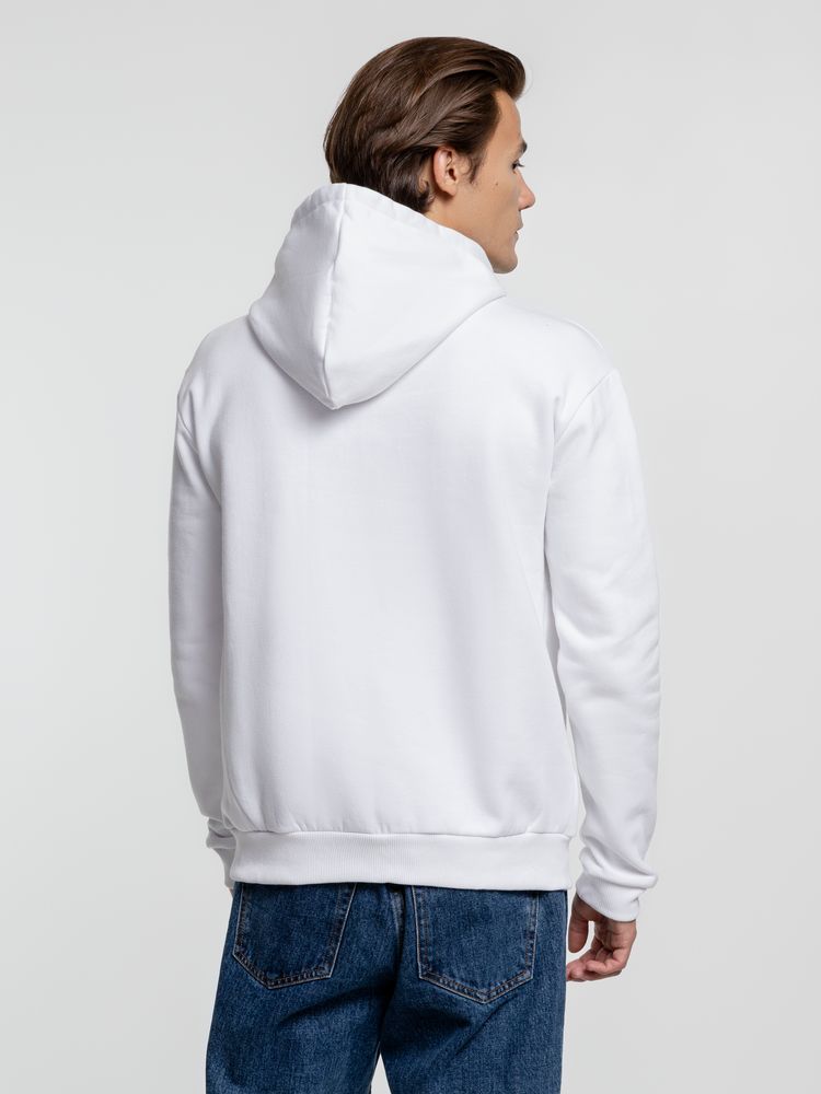 Толстовка с капюшоном Kirenga Heavy, белая (белоснежная) — изображение 6