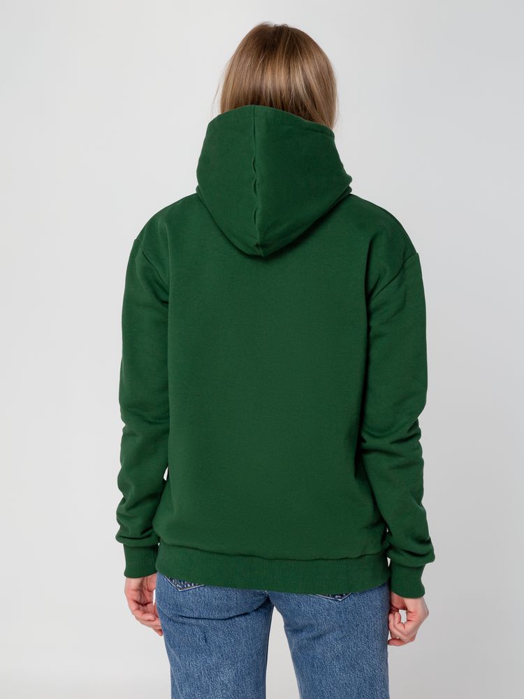 Худи Kirenga Heavy 2.0, темно-зеленое — изображение 13
