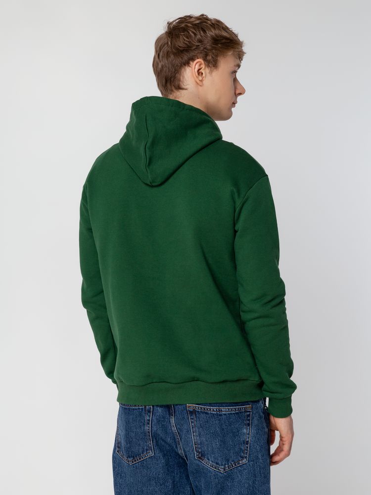 Худи Kirenga Heavy 2.0, темно-зеленое — изображение 10