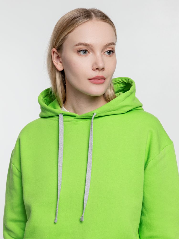 Толстовка с капюшоном Kirenga Heavy, зеленое яблоко — изображение 8