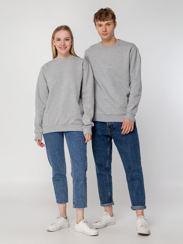 Свитшот Toima Heavy 2.0, серый меланж — изображение 14