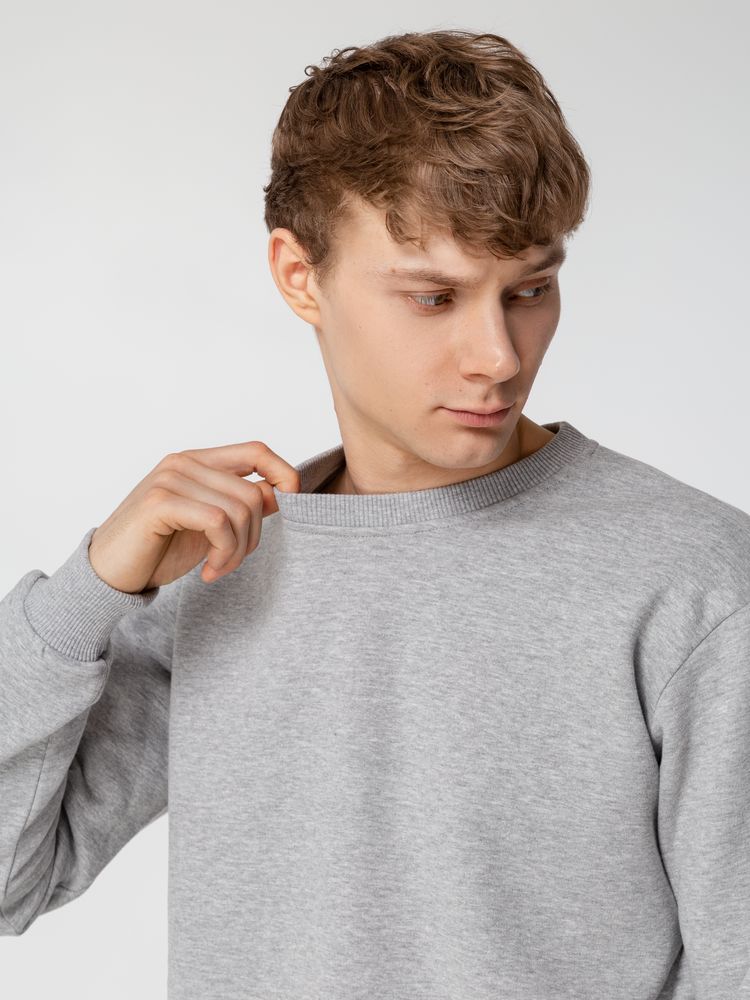 Свитшот Toima Heavy 2.0, серый меланж — изображение 10