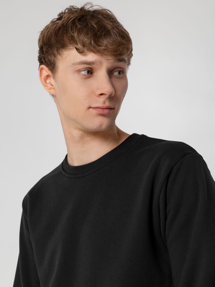 Толстовка Unit Toima Heavy, черная — изображение 10