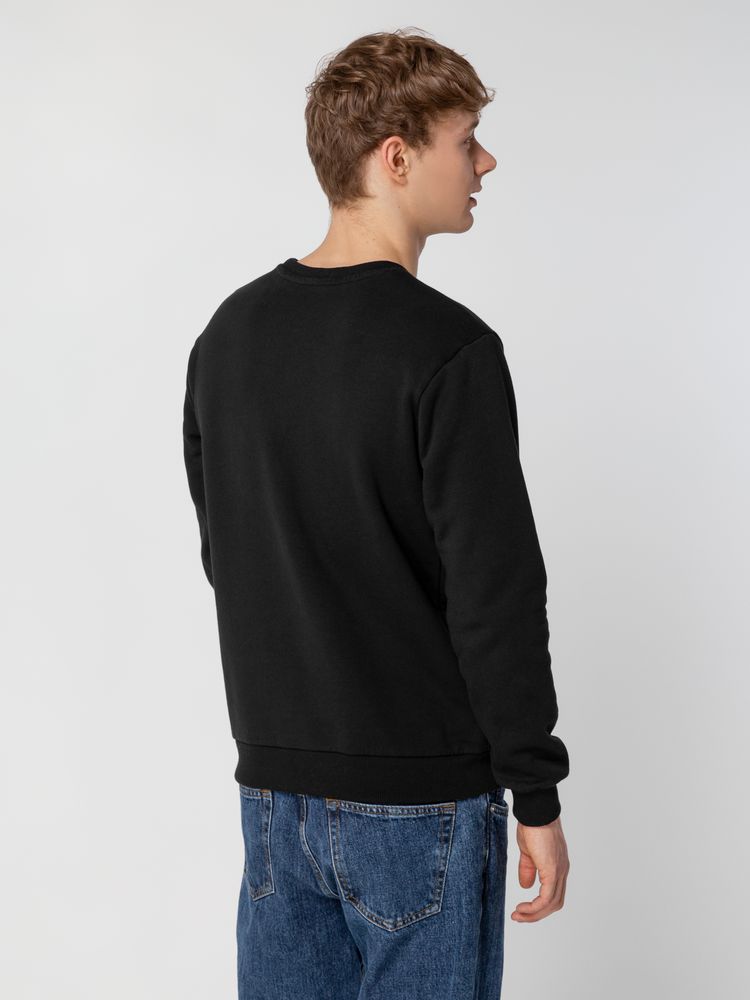 Толстовка Unit Toima Heavy, черная — изображение 9