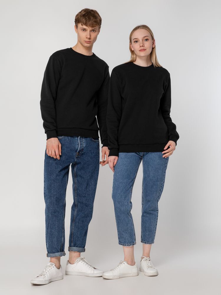 Толстовка Unit Toima Heavy, черная — изображение 15