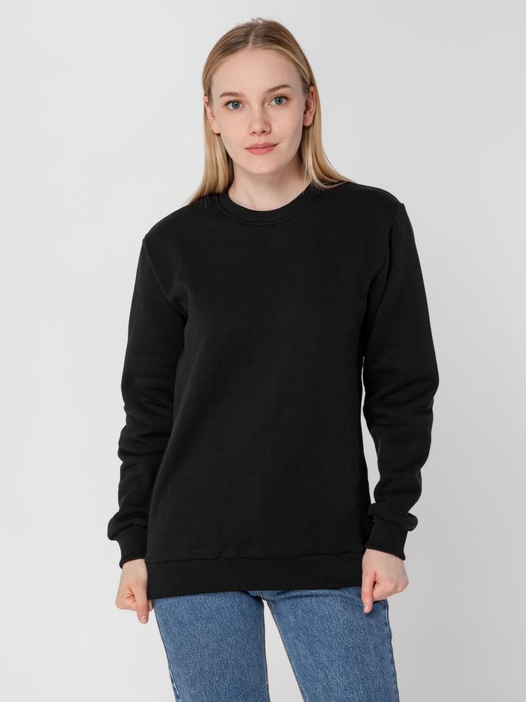 Толстовка Unit Toima Heavy, черная — изображение 12