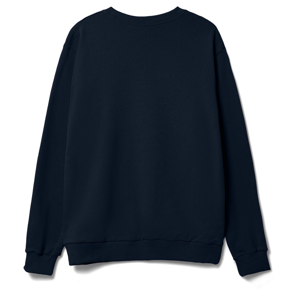 Толстовка Unit Toima Heavy, темно-синяя — изображение 3