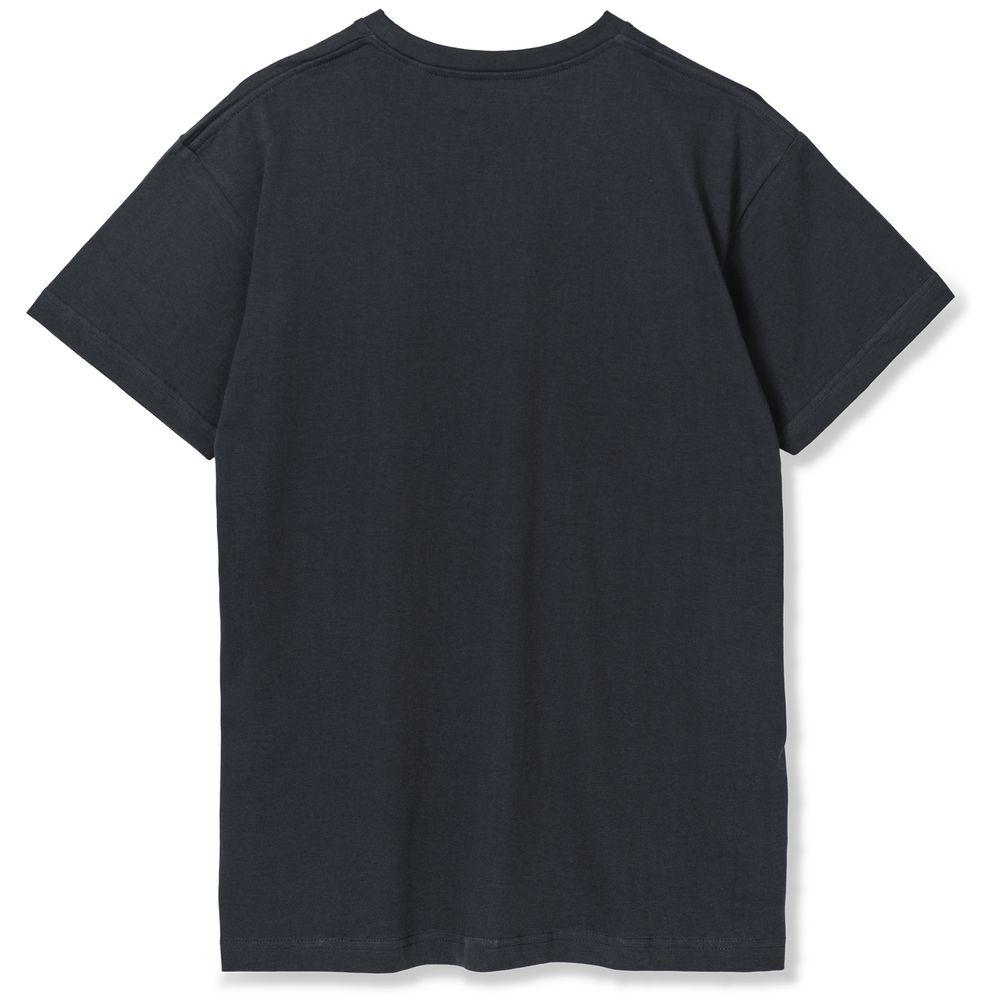 Футболка унисекс T-Bolka 180, темно-серая (графит) — изображение 3