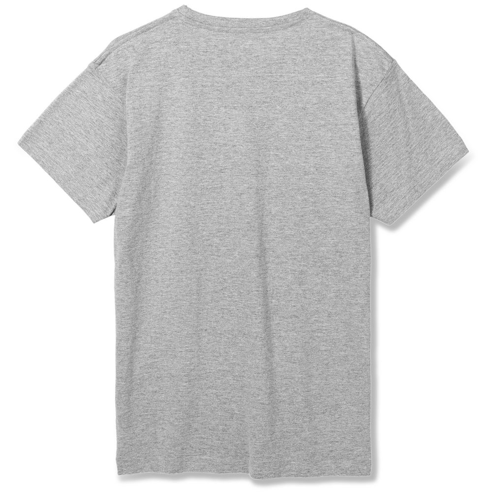 Футболка унисекс T-Bolka 180, серый меланж — изображение 3