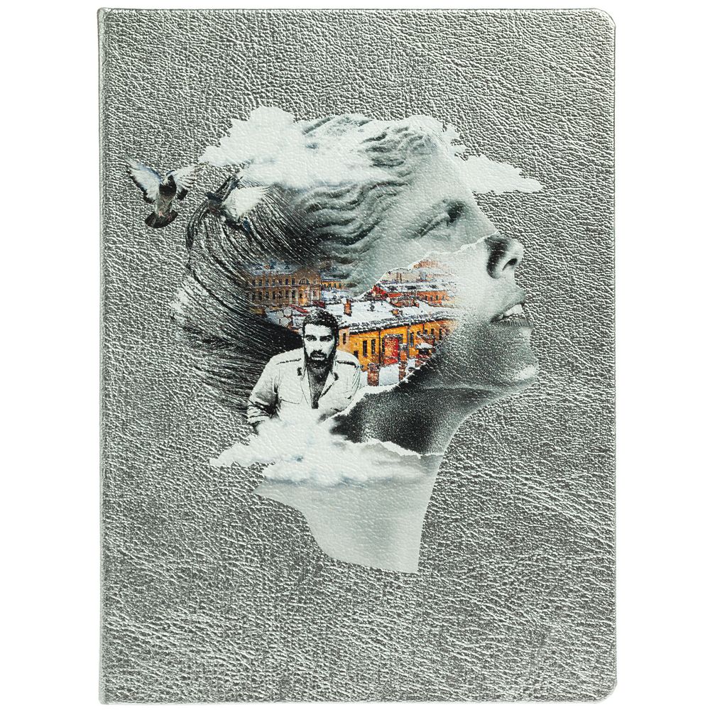 Блокнот «Подруга Питер», серебристый — изображение 3