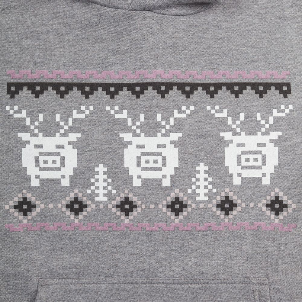 Футболка женская «Пигсель», серый меланж — изображение 3