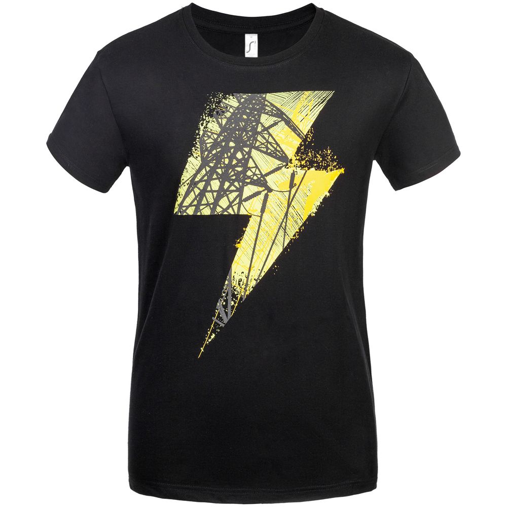 Футболка «По высшему разряду», черная — изображение 3