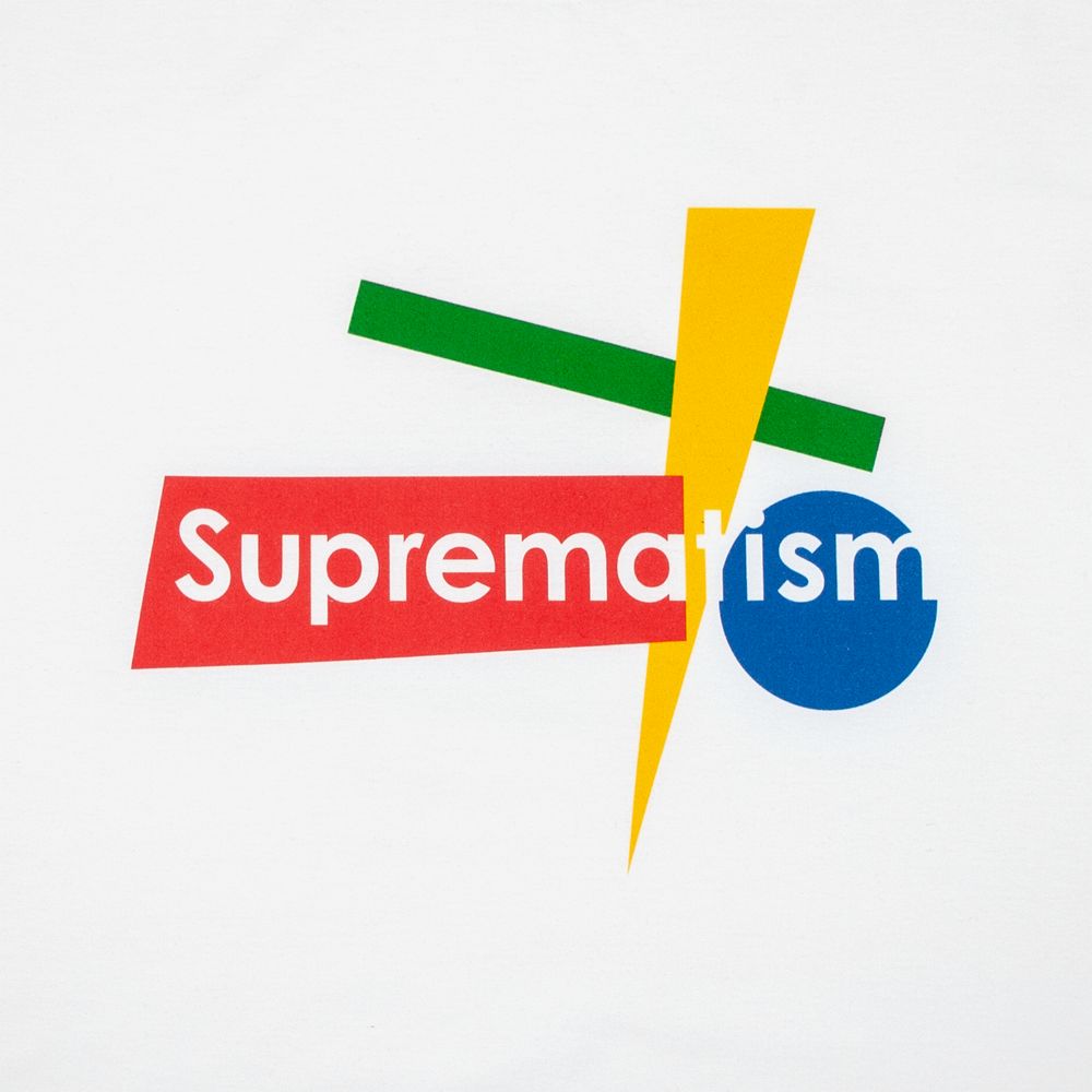 Футболка Suprematism, белая — изображение 5