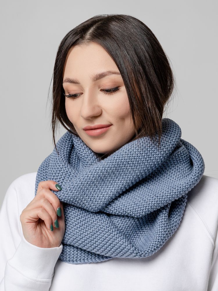 Снуд Brugge, голубой — изображение 7