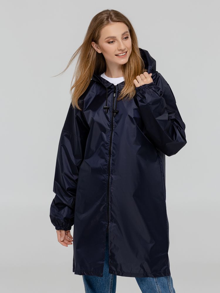 Дождевик «Воплащение всего», темно-синий — изображение 3