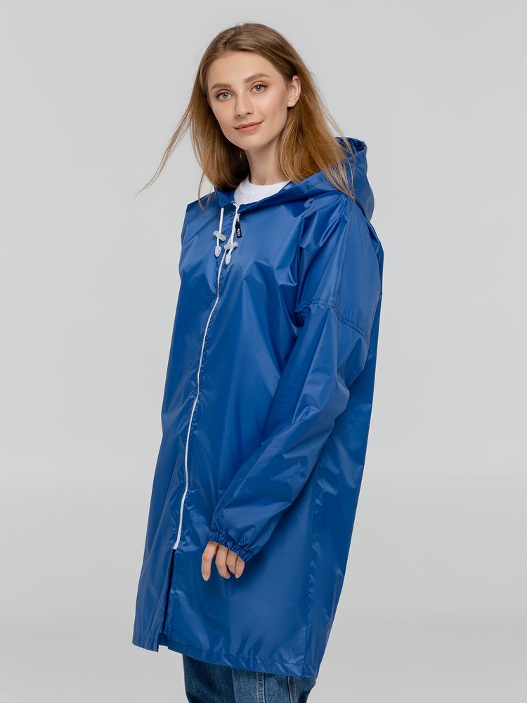 Дождевик «Воплащение ума», ярко-синий — изображение 3