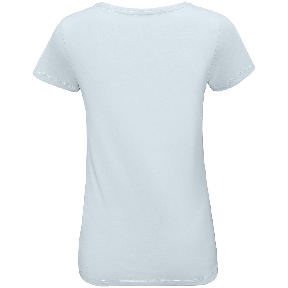 Футболка женская Hate-Love, голубая — изображение 3