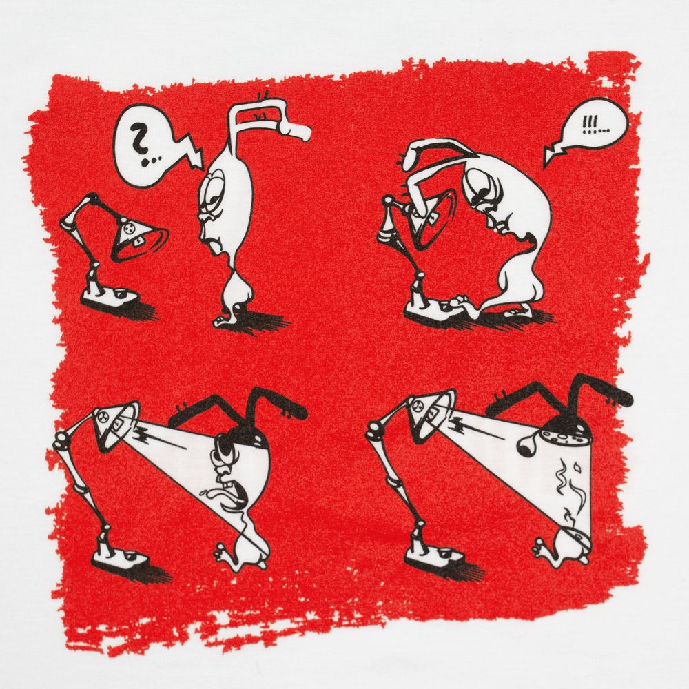 Футболка женская «Ногиотушей», белая — изображение 5