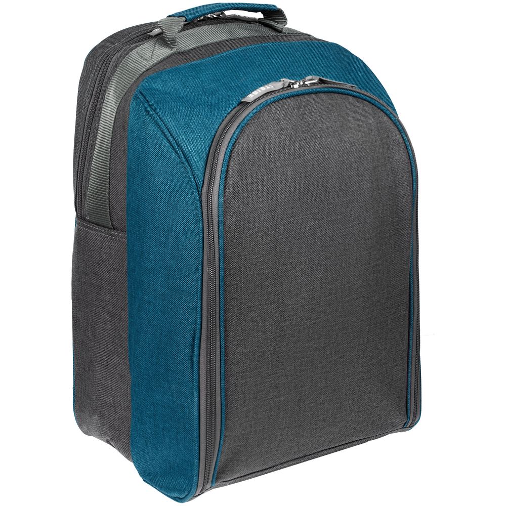 Набор для пикника Lilla Fridag на 2 персоны, серый с синим — изображение 3