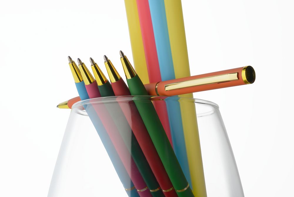 Ручка шариковая Hotel Gold, ver.2, матовая розовая — изображение 5