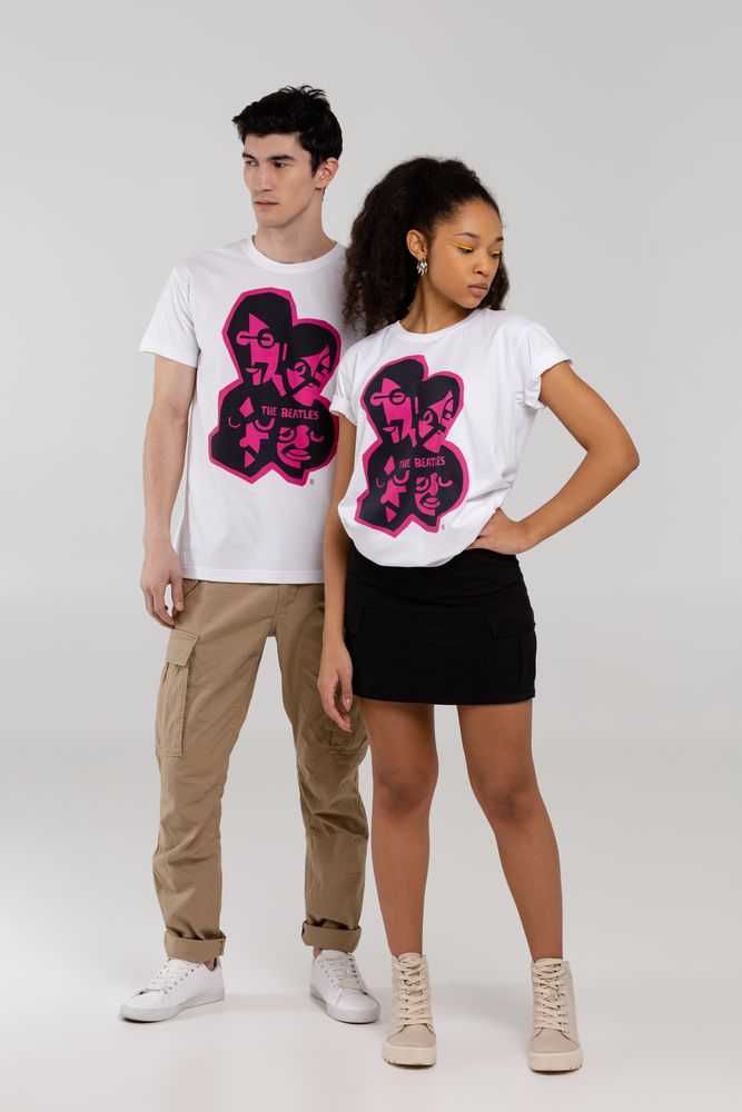 Футболка «Меламед. The Beatles», белая — изображение 10