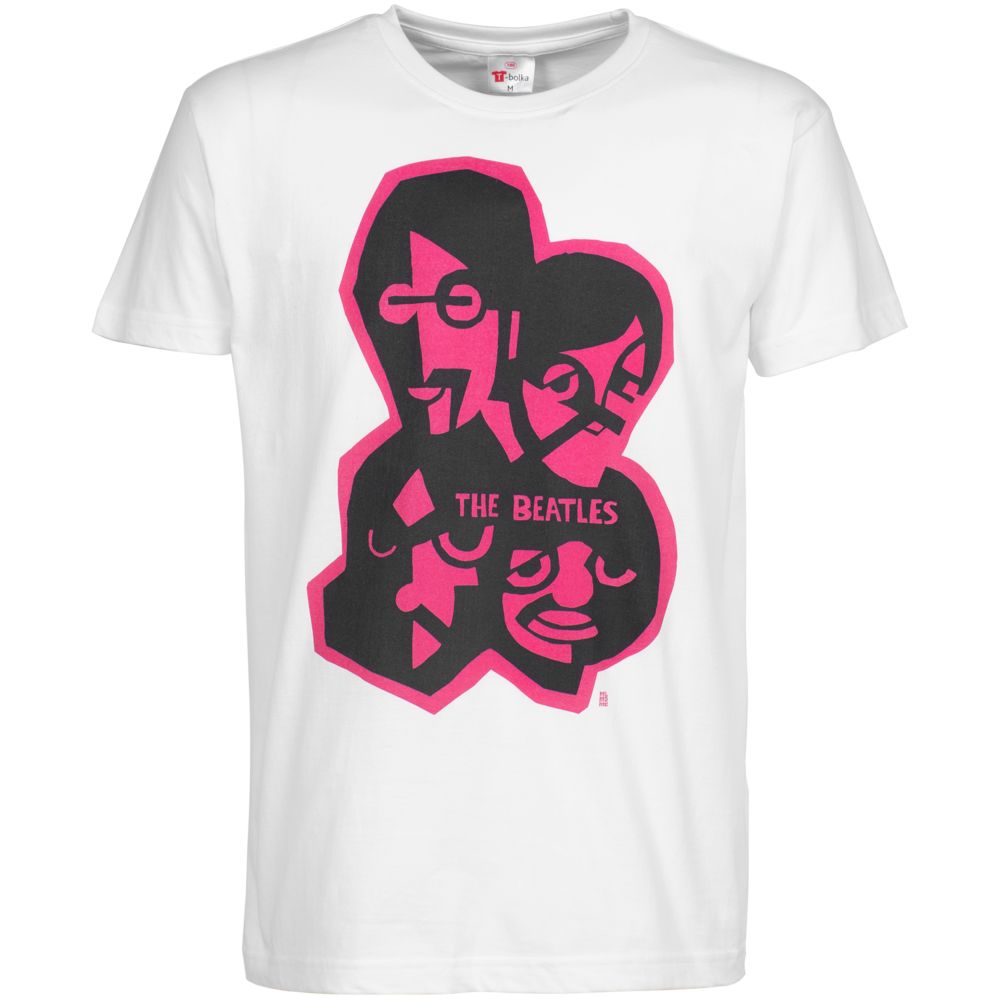 Футболка «Меламед. The Beatles», белая — изображение 3