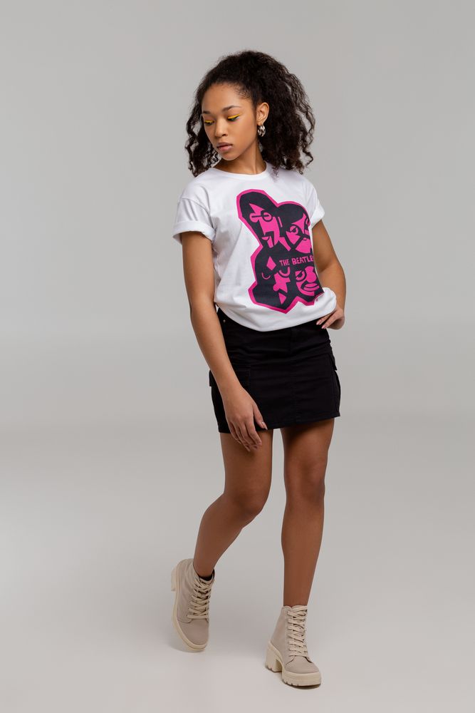 Футболка «Меламед. The Beatles», белая — изображение 9