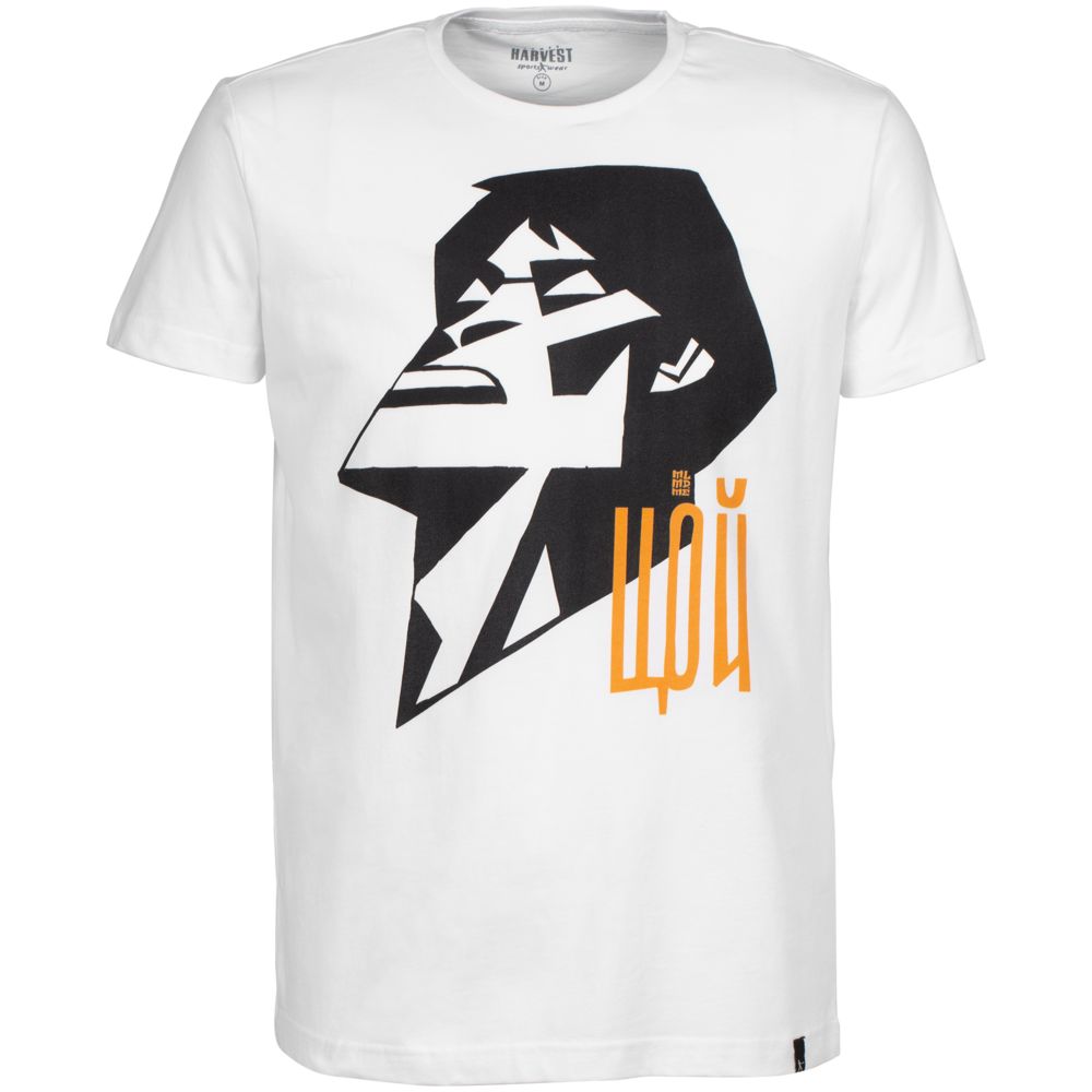 Футболка «Меламед. Виктор Цой», белая — изображение 3