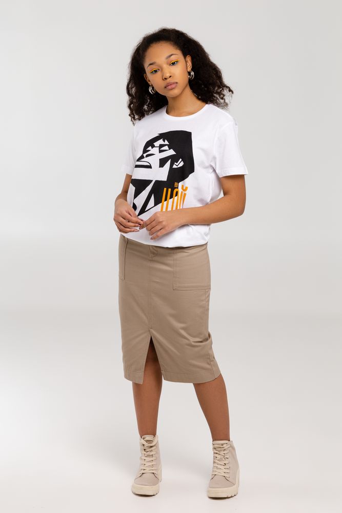 Футболка «Меламед. Виктор Цой», белая — изображение 7