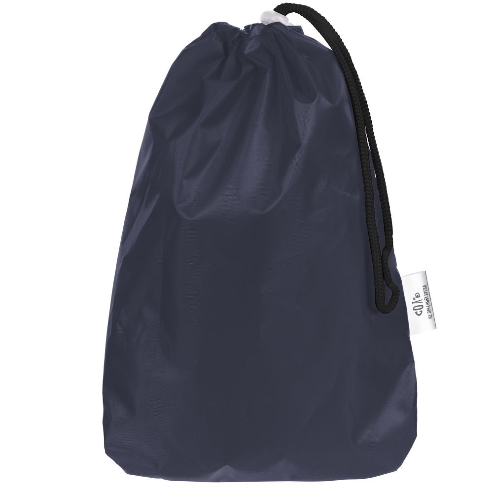 Дождевик «Не капай на мозг», темно-синий — изображение 8