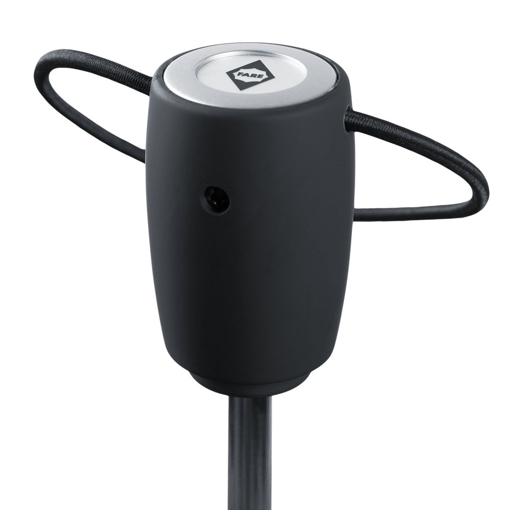 Зонт складной AOC, черный — изображение 7