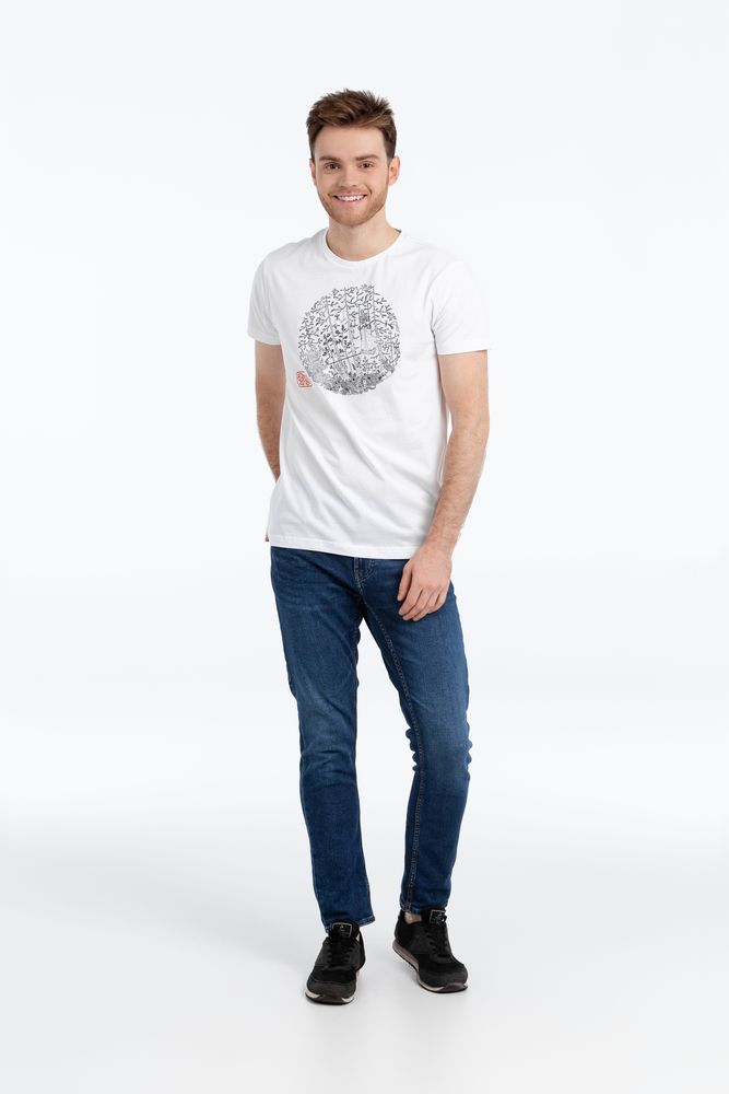 Футболка «Качели», белая — изображение 6