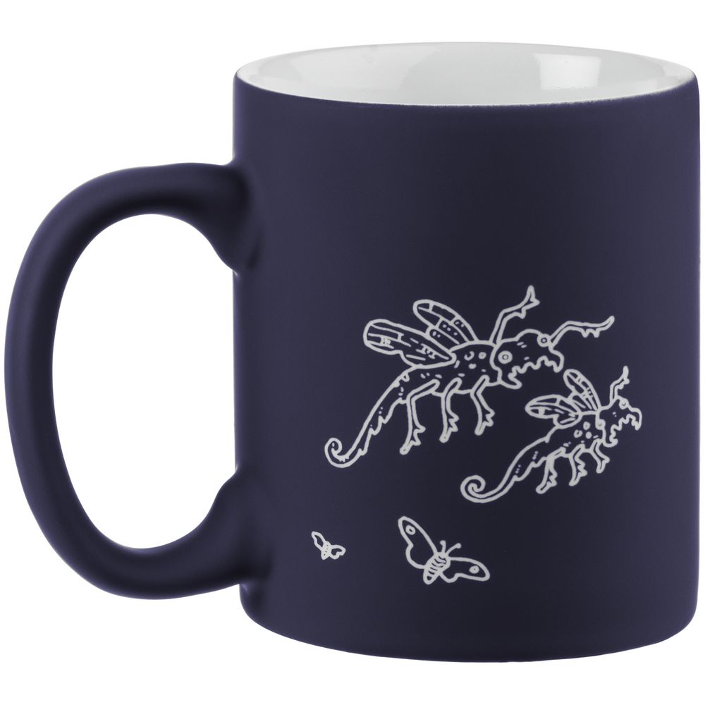 Кружка «Погоня», темно-синяя — изображение 3