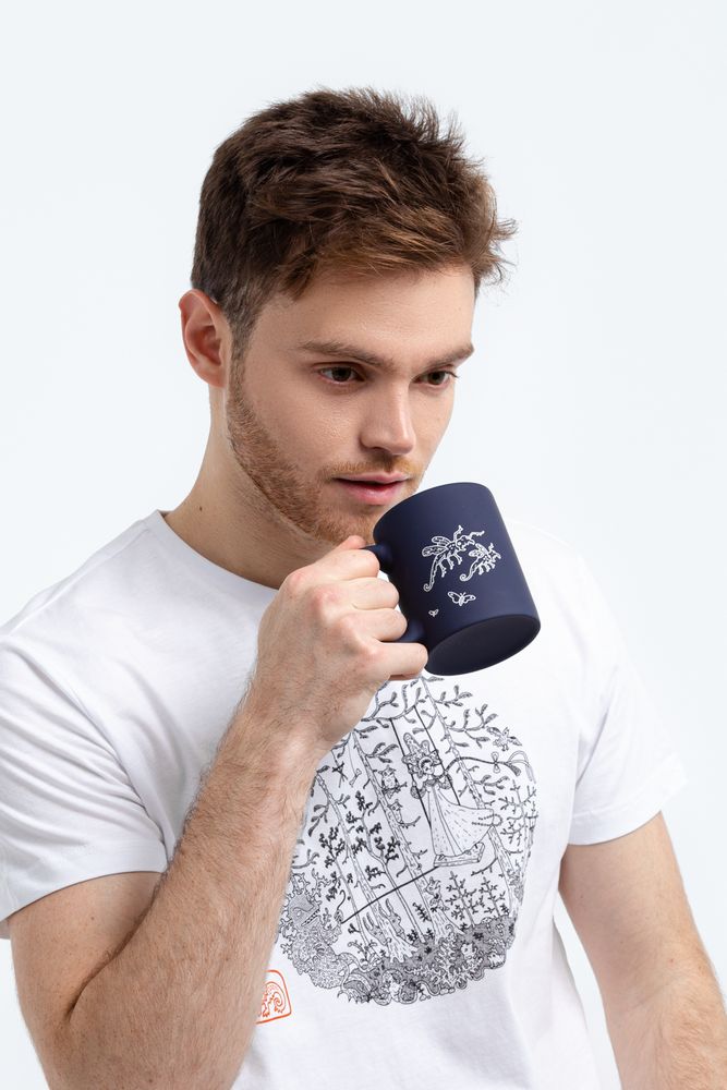 Кружка «Погоня», темно-синяя — изображение 5