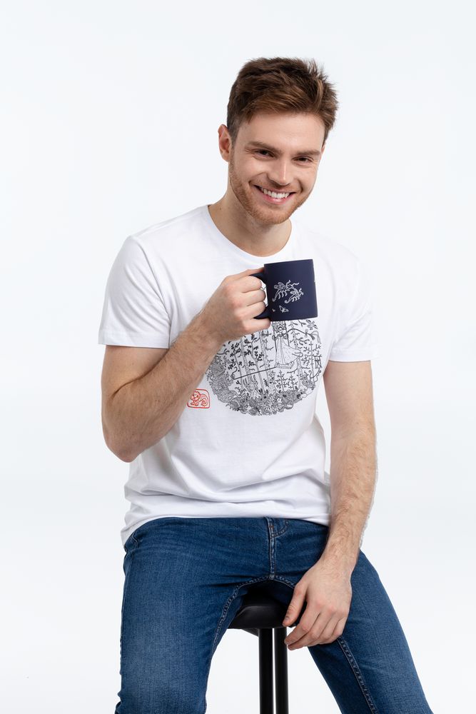 Кружка «Погоня», темно-синяя — изображение 6