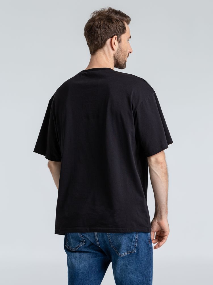 Футболка оверсайз «Чистая соль», черная — изображение 9