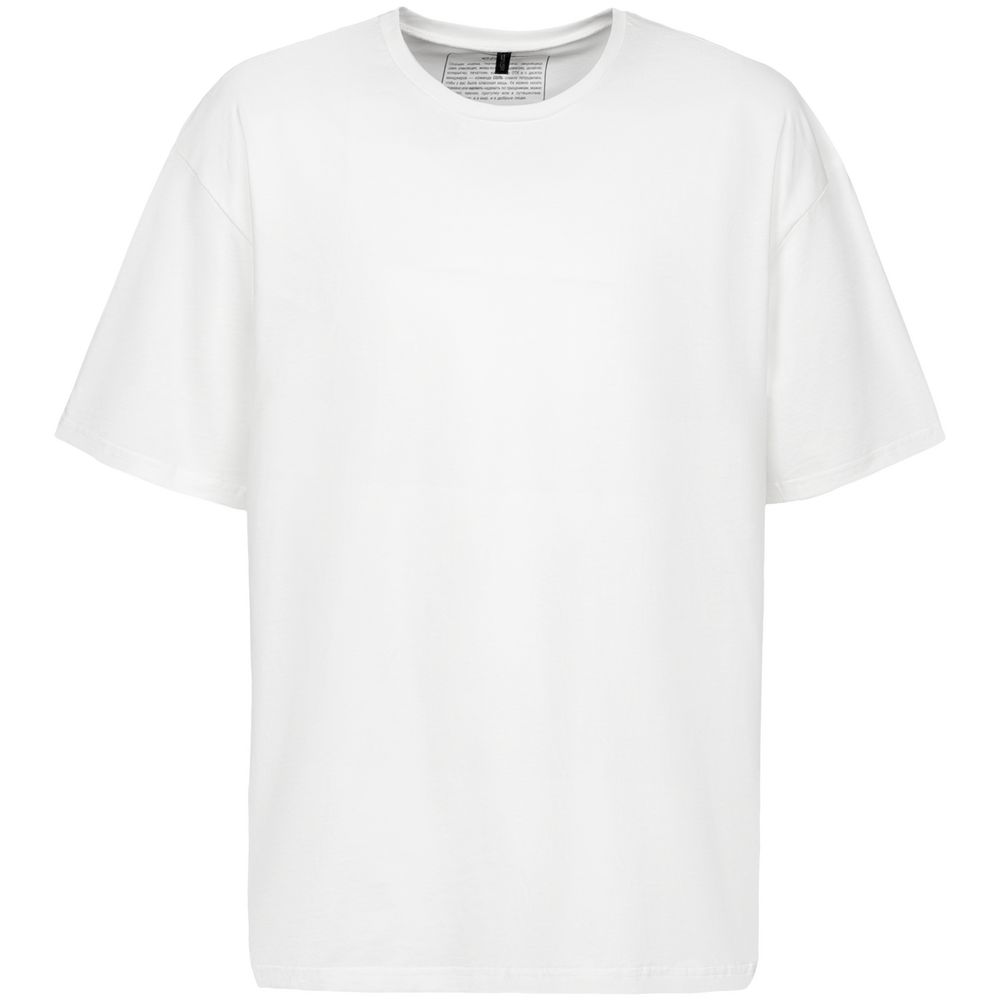 Футболка оверсайз «Чистая соль», молочно-белая — изображение 3