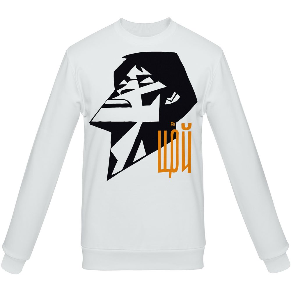 Свитшот «Меламед. Виктор Цой», белый — изображение 4