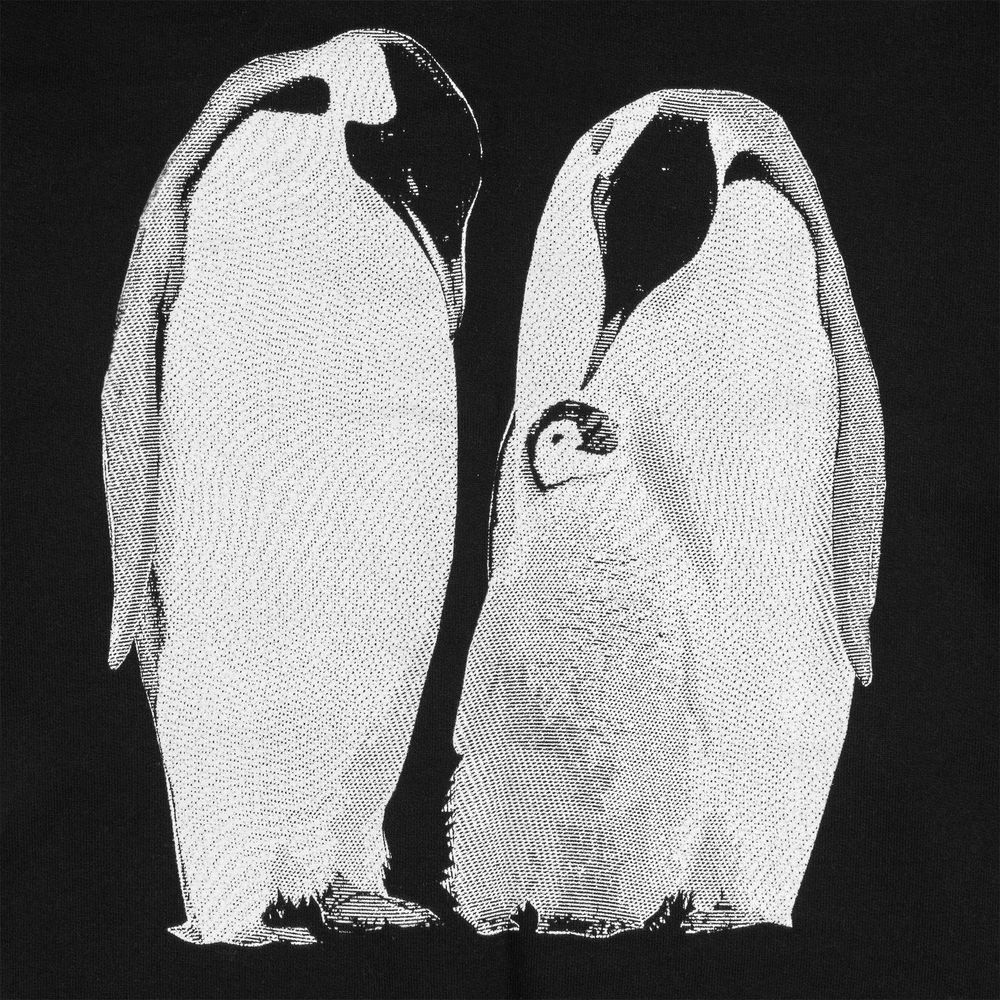Свитшот Like a Penguin, черный — изображение 4