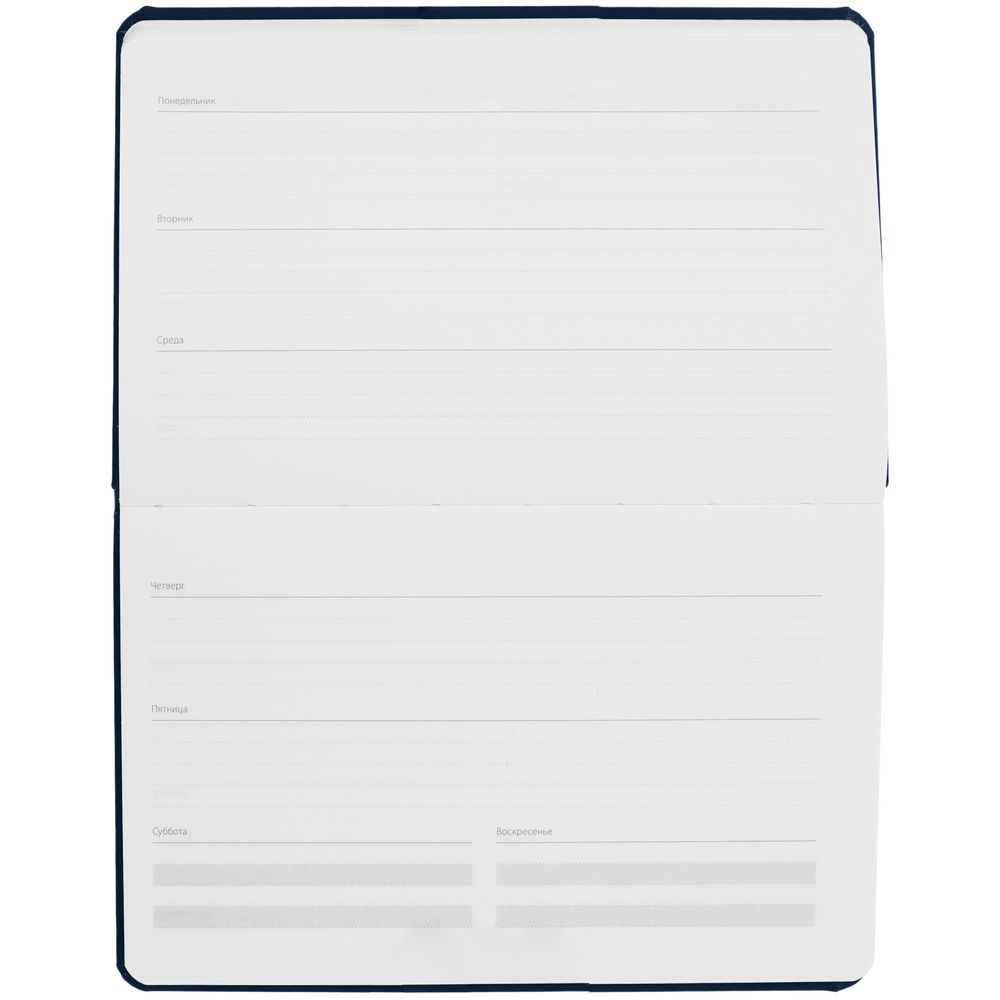 Еженедельник Urban, недатированный, синий — изображение 7