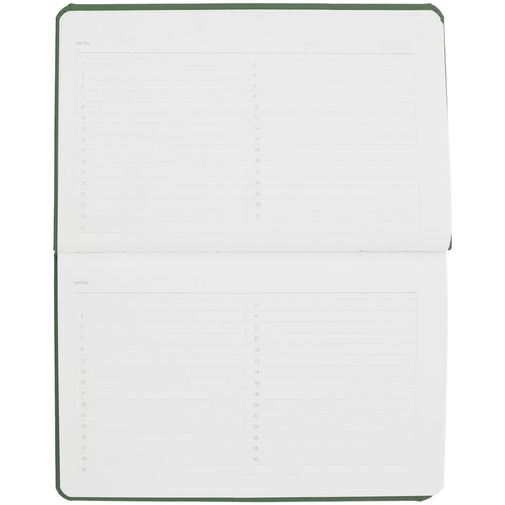 Еженедельник Urban, недатированный, зеленый — изображение 8