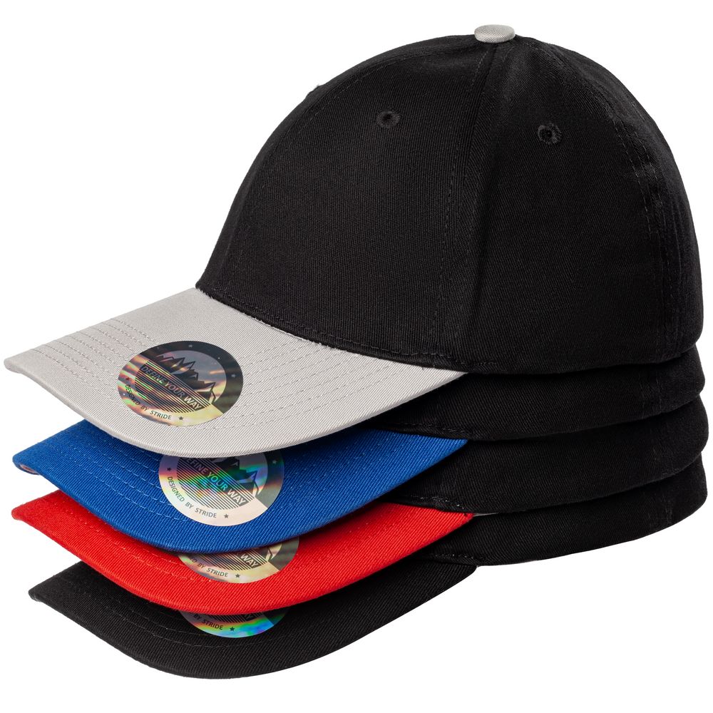 Бейсболка Ben Loyal, черная с синим — изображение 8